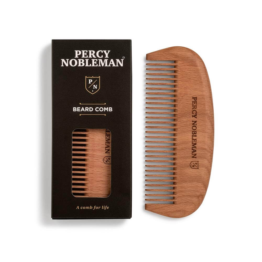 Percy Nobleman Wooden Beard Comb